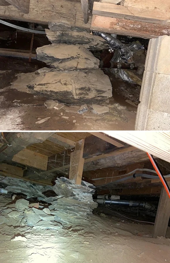 Scary Finds In Old Houses (25 pics)