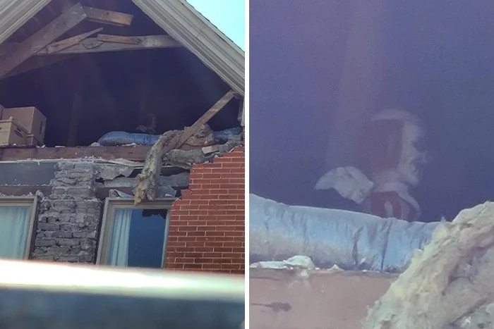 Scary Finds In Old Houses (25 pics)