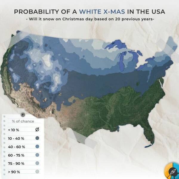 Fascinating Maps And Data (21 pics)