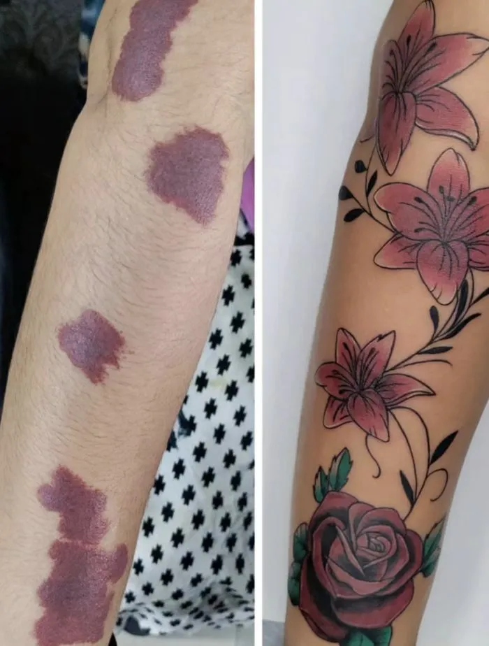 Cool Tattoo Cover Up (13 pics)