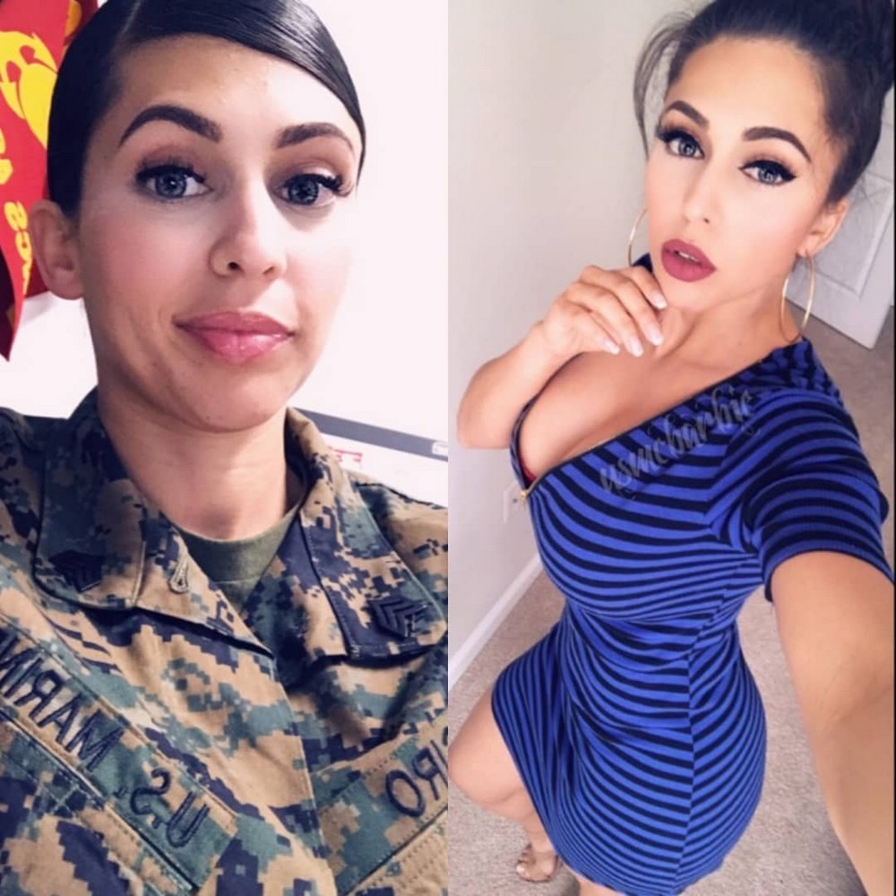 Girls With And Without Uniform (25 pics)