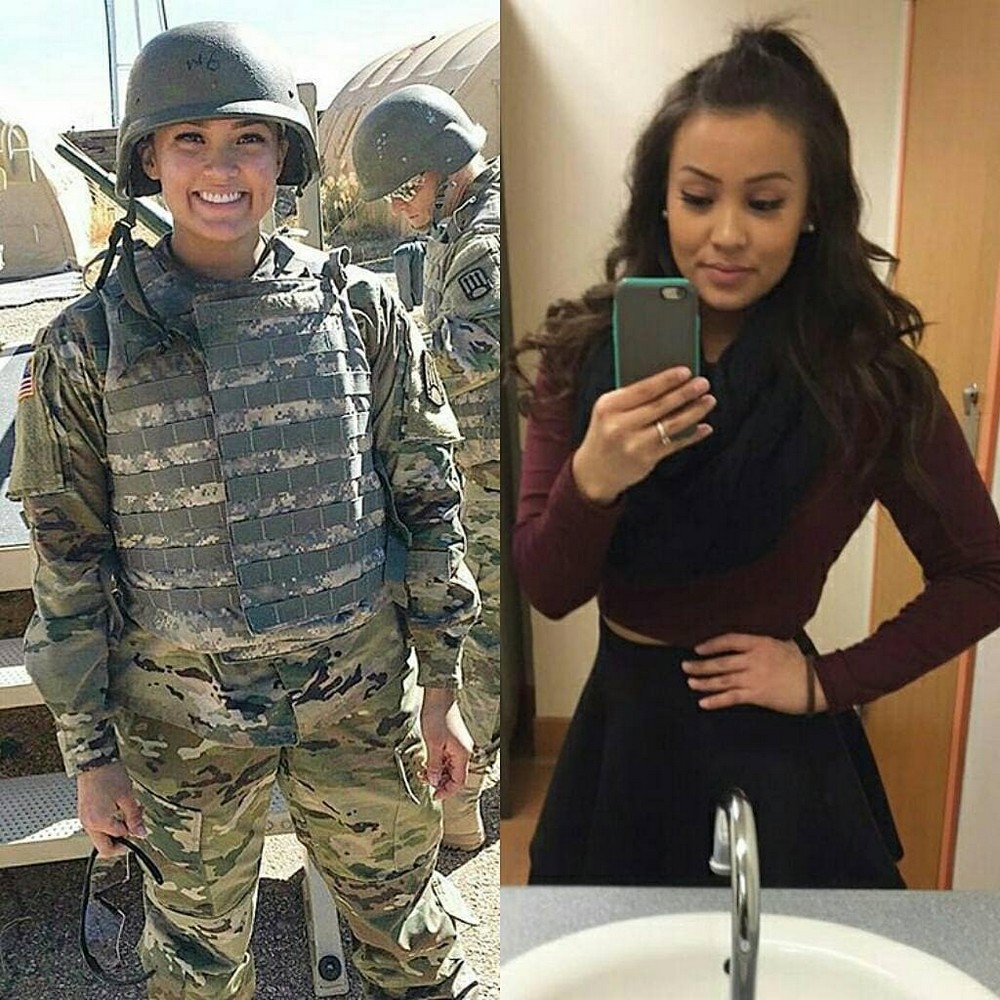Girls With And Without Uniform (25 pics)