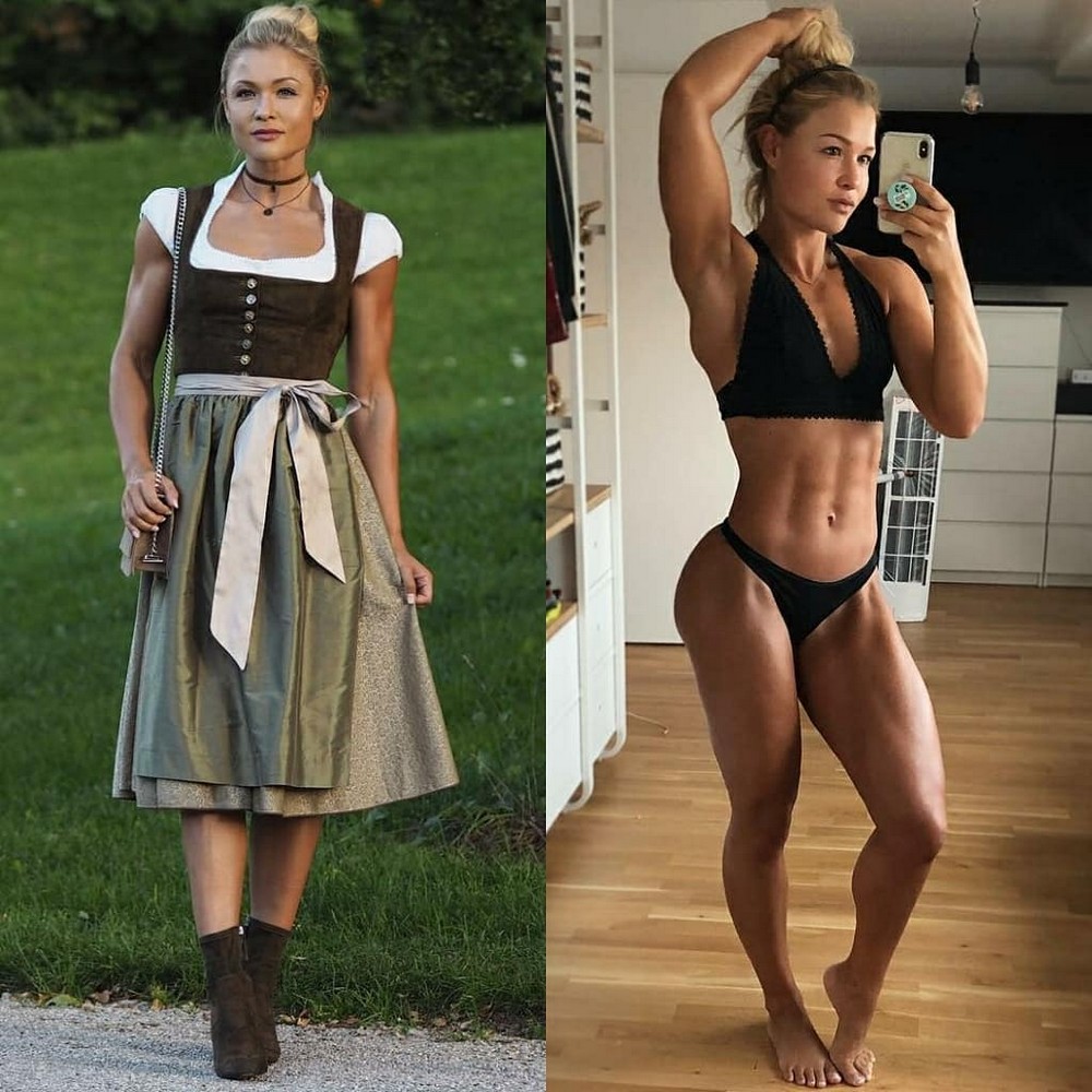 Girls With And Without Uniform (25 pics)