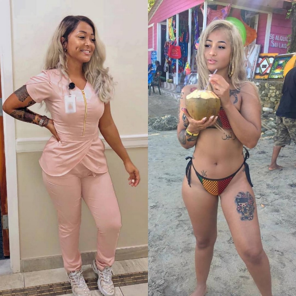 Girls With And Without Uniform (25 pics)