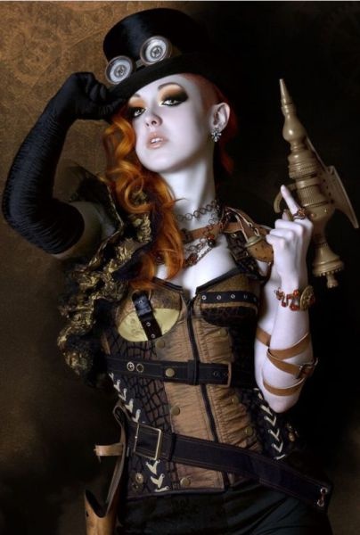 Steampunk Girls (23 pics)