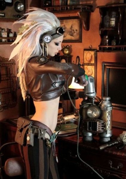 Steampunk Girls (23 pics)