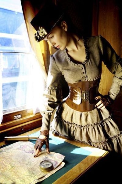Steampunk Girls (23 pics)