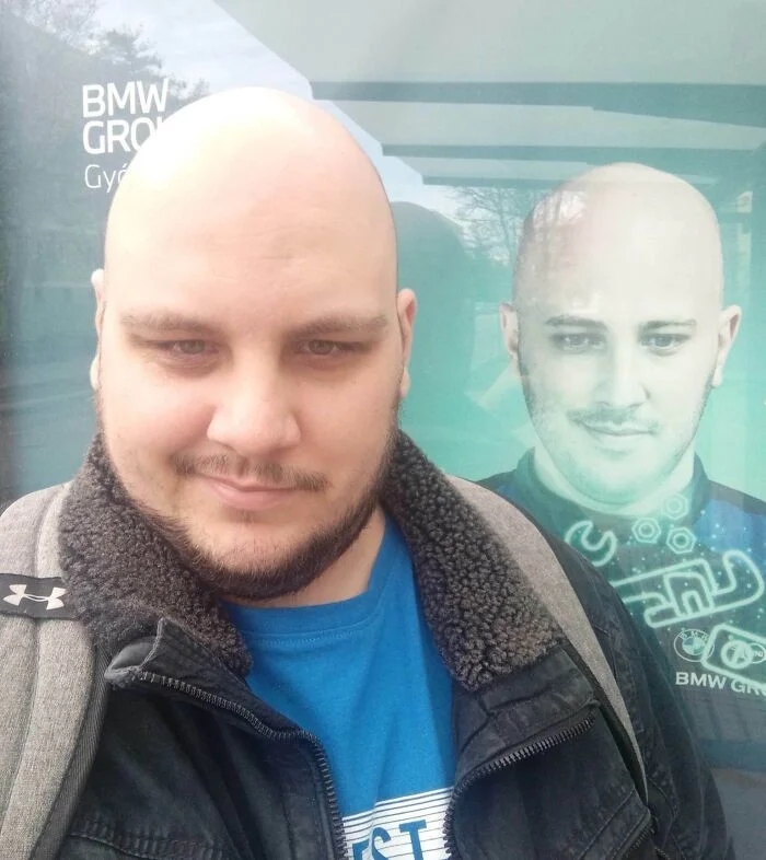 They Met Their Doubles (25 pics) They Met Their Doubles (25 pics)