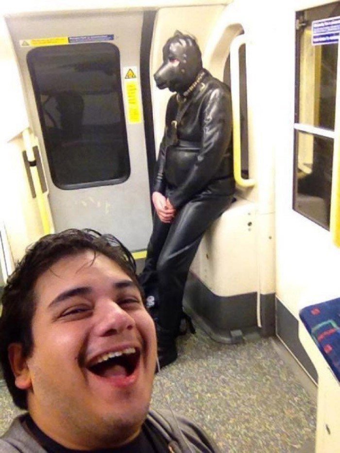 Strange People On Public Transport (19 pics)