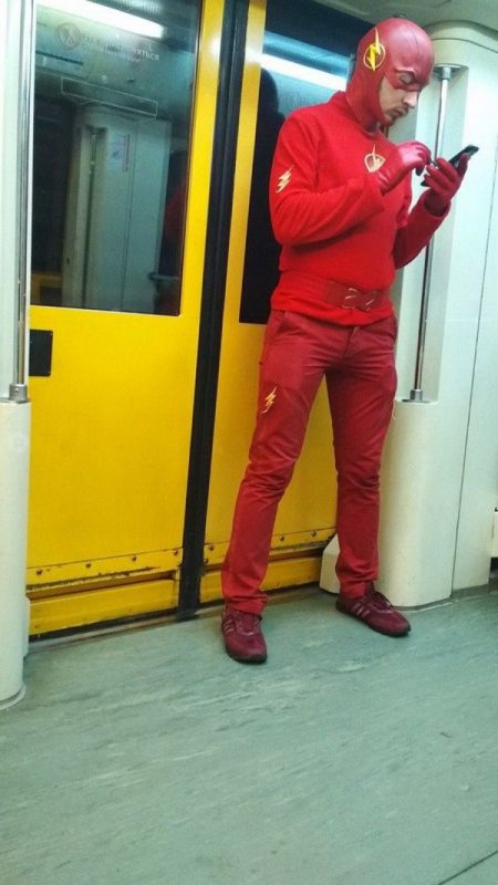 Strange People In The Subway (20 pics)