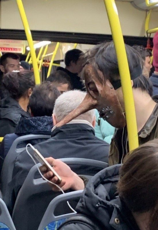 Strange People In The Subway (20 pics)