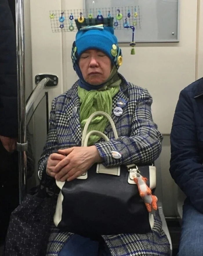 Strange People On Public Transport (20 pics)