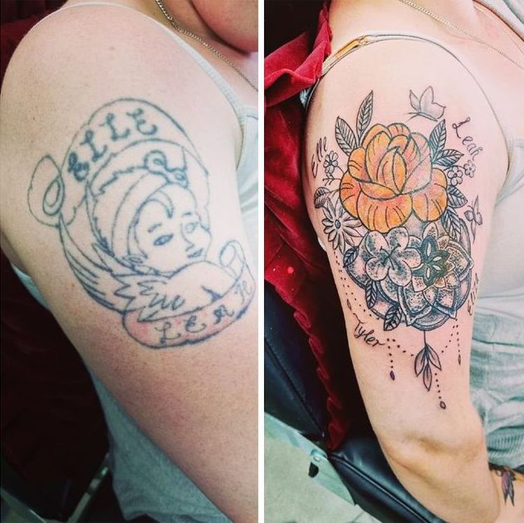 Professional Tattoo Cover-Up (16 pics) Professional Tattoo Cover-Up (16 pics)