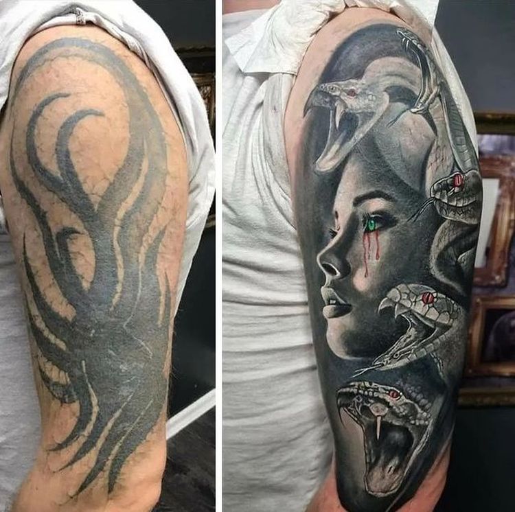 Professional Tattoo Cover-Up (16 pics) Professional Tattoo Cover-Up (16 pics)