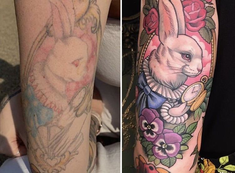 Professional Tattoo Cover-Up (16 pics) Professional Tattoo Cover-Up (16 pics)