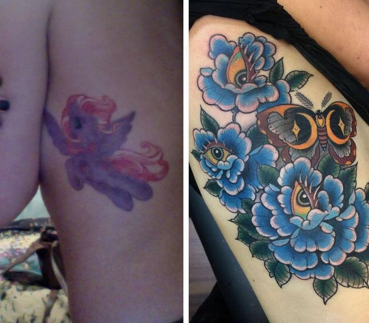 Professional Tattoo Cover-Up (16 pics) Professional Tattoo Cover-Up (16 pics)