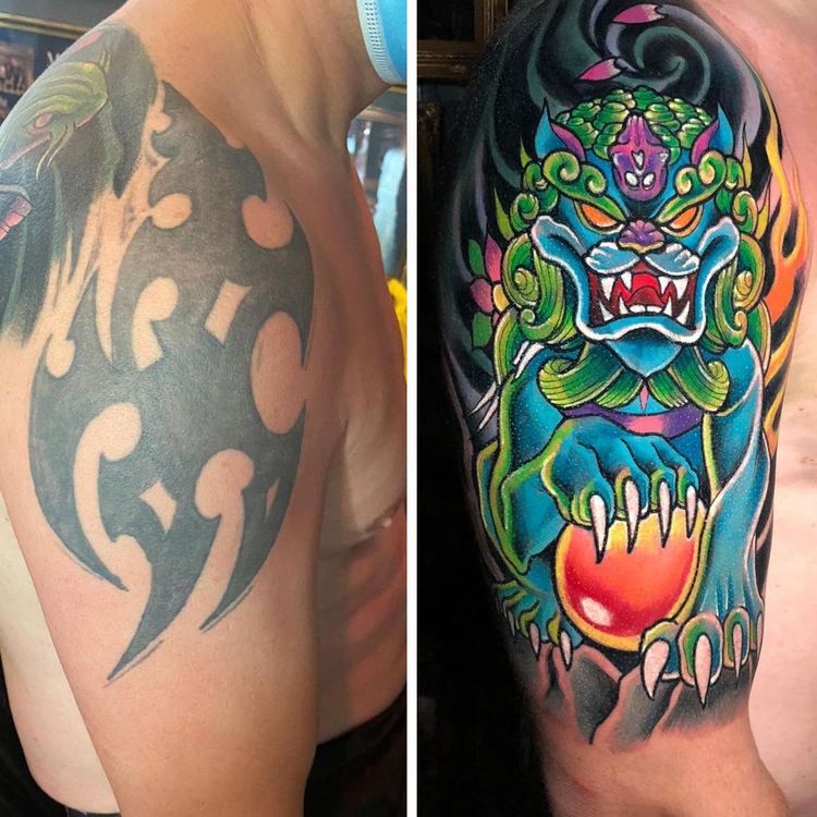 Professional Tattoo Cover-Up (16 pics) Professional Tattoo Cover-Up (16 pics)