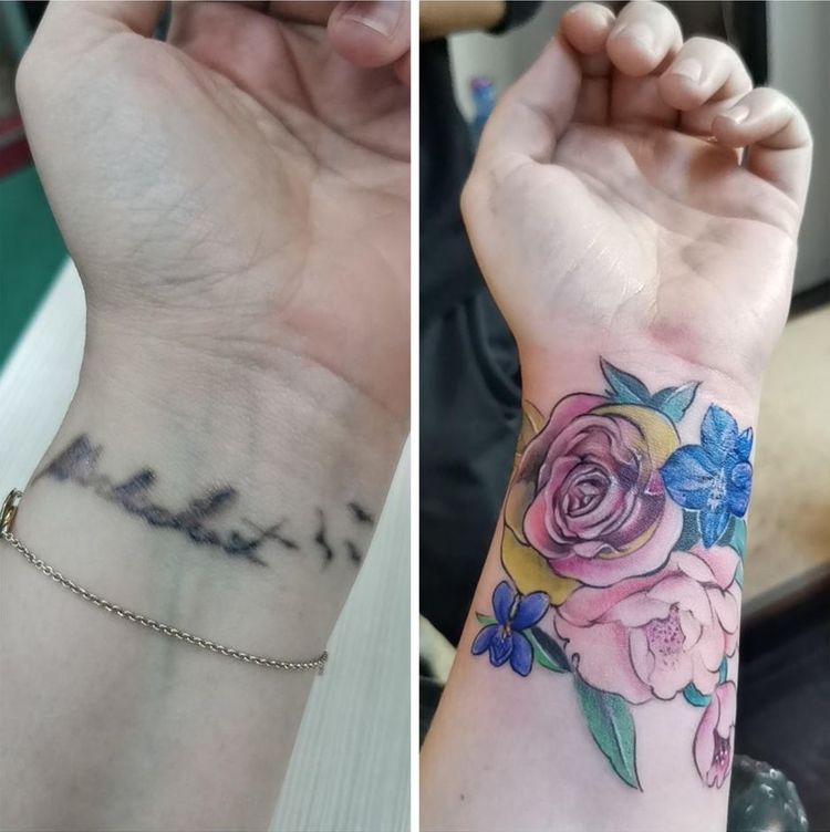 Professional Tattoo Cover-Up (16 pics) Professional Tattoo Cover-Up (16 pics)