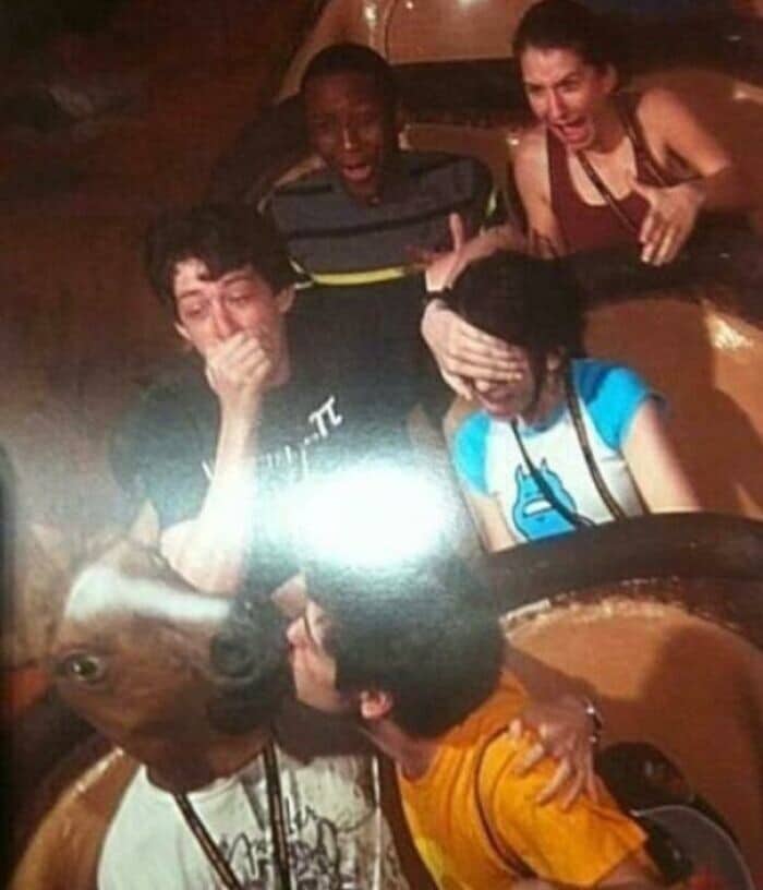 Funny Photos From Amusement Rides (27 pics)