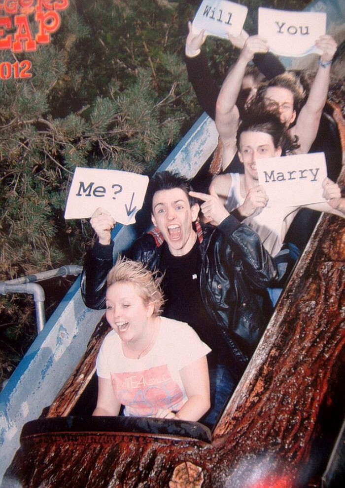 Funny Photos From Amusement Rides (27 pics)