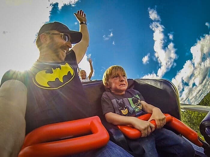 Funny Photos From Amusement Rides (27 pics)