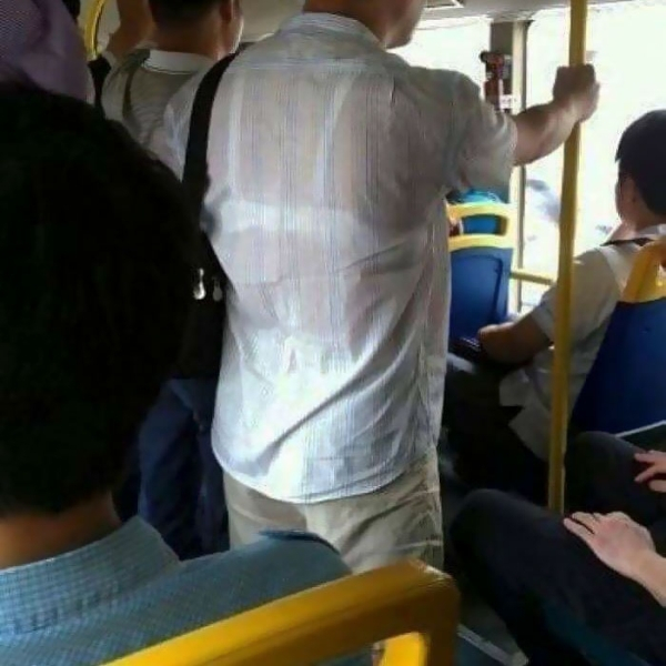 Strange People In Public Transport (20 pics) Strange People In Public Transport (20 pics)