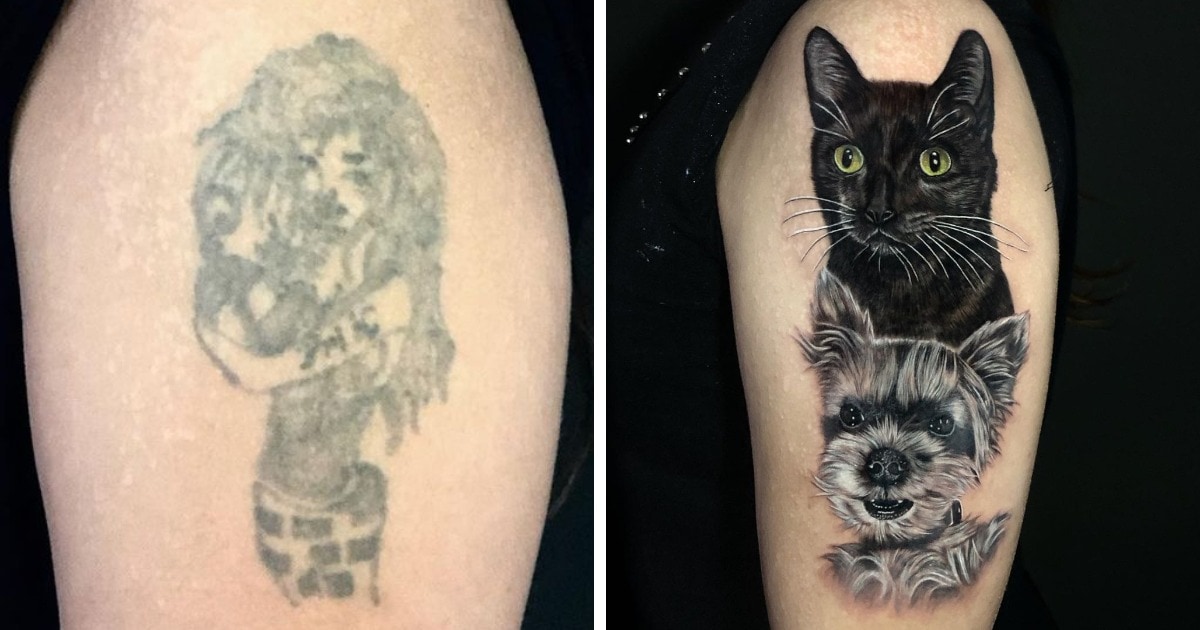 Cool Tattoo Coverup (18 pics)