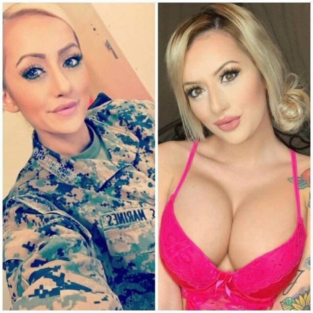 Girls With And Without Uniform (21 pics)