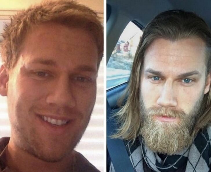 Men With And Without Beards (21 pics) Men With And Without Beards (21 pics)