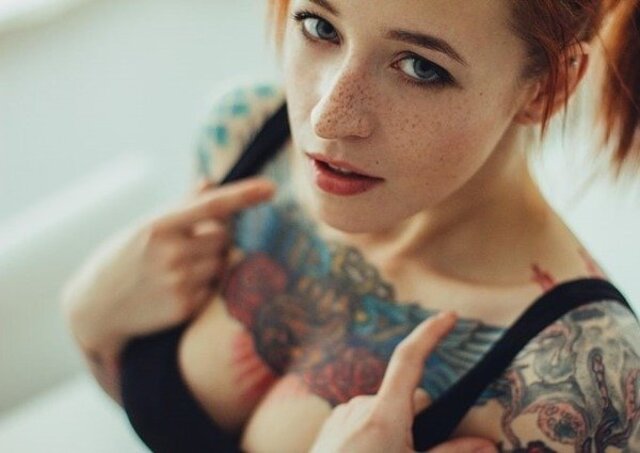 Tattooed Girls (21 pics)