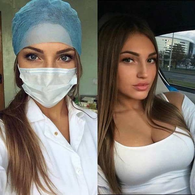 Girls With And Without Uniform (21 pics) Girls With And Without Uniform (21 pics)