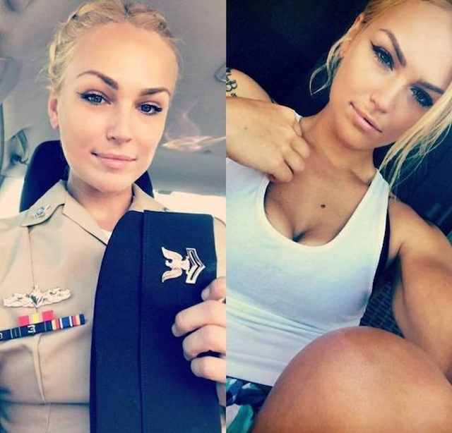 Girls With And Without Uniform (21 pics) Girls With And Without Uniform (21 pics)