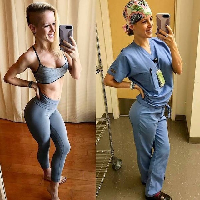 Girls With And Without Uniform (21 pics) Girls With And Without Uniform (21 pics)