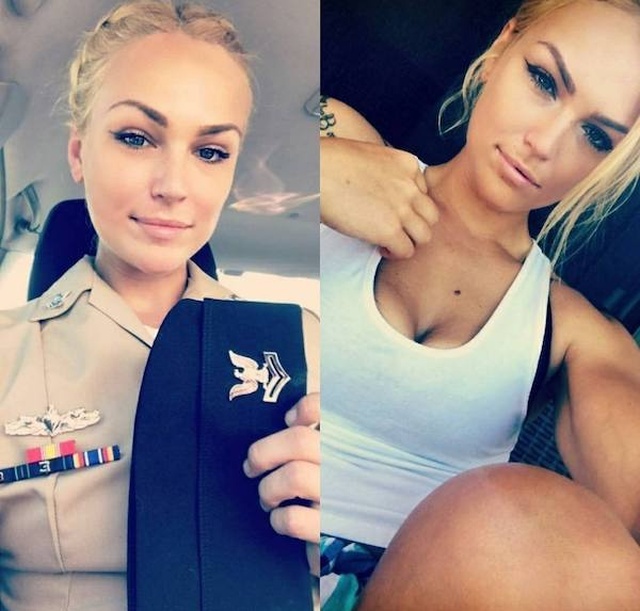 Girls With And Without Uniform (21 pics) Girls With And Without Uniform (21 pics)
