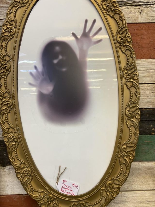 Creepy Finds In Thrift Shops (17 pics)