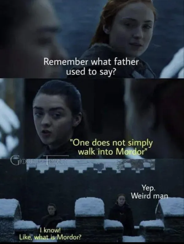 Memes For ''The Lord Of The Rings'' Fans (23 pics) Memes For ''The Lord Of The Rings'' Fans (23 pics)