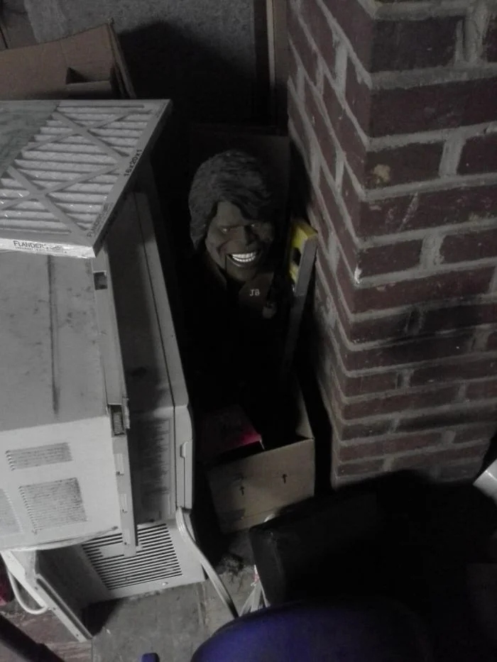 Creepy Finds In Basements (23 pics)