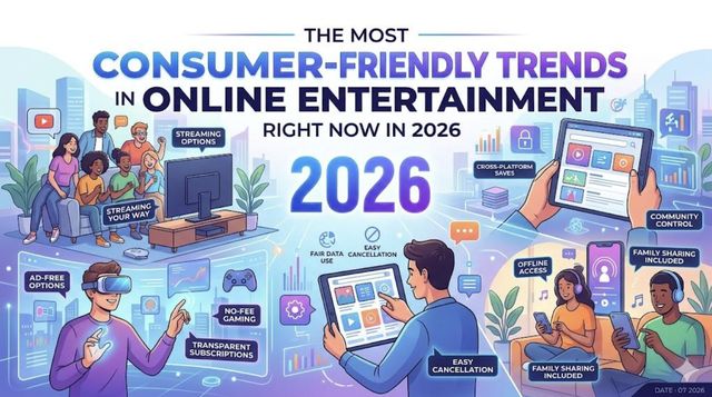The Most Consumer-Friendly Trends in Online Entertainment Right Now in 2026 The Most Consumer-Friendly Trends in Online Entertainment Right Now in 2026