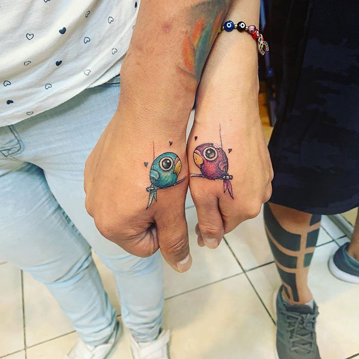 Interesting Couple Tattoos (25 pics)