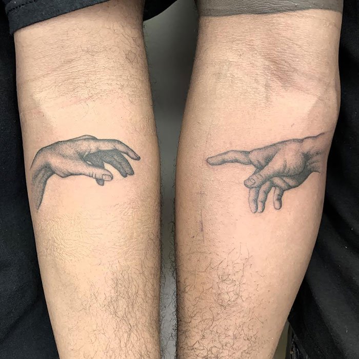 Interesting Couple Tattoos (25 pics)