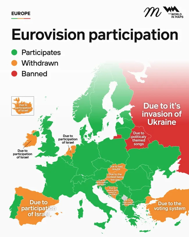 Interesting Maps (14 pics)