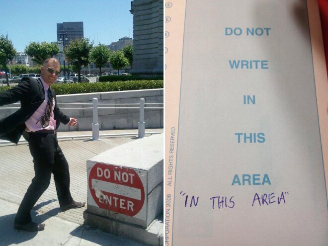 They Don't Care About The Rules (21 pics)
