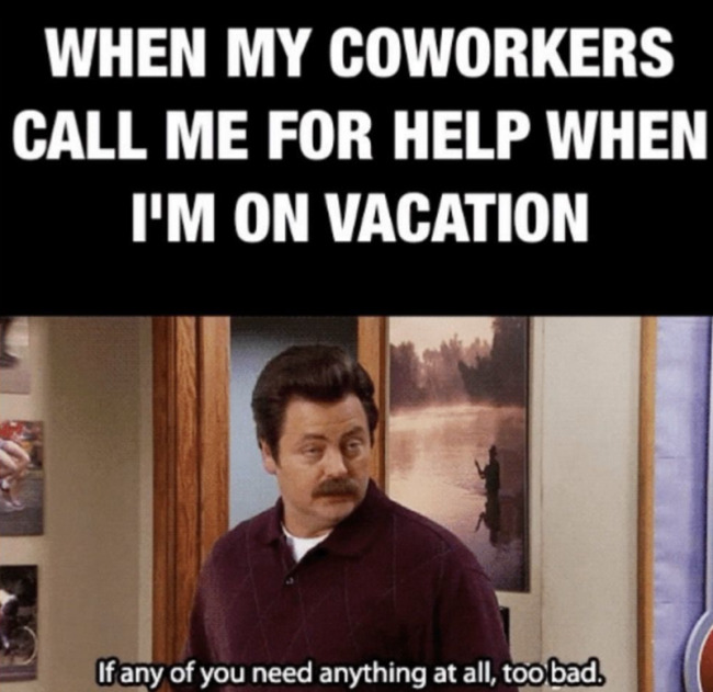 Memes About Work And Vacation (20 pics)