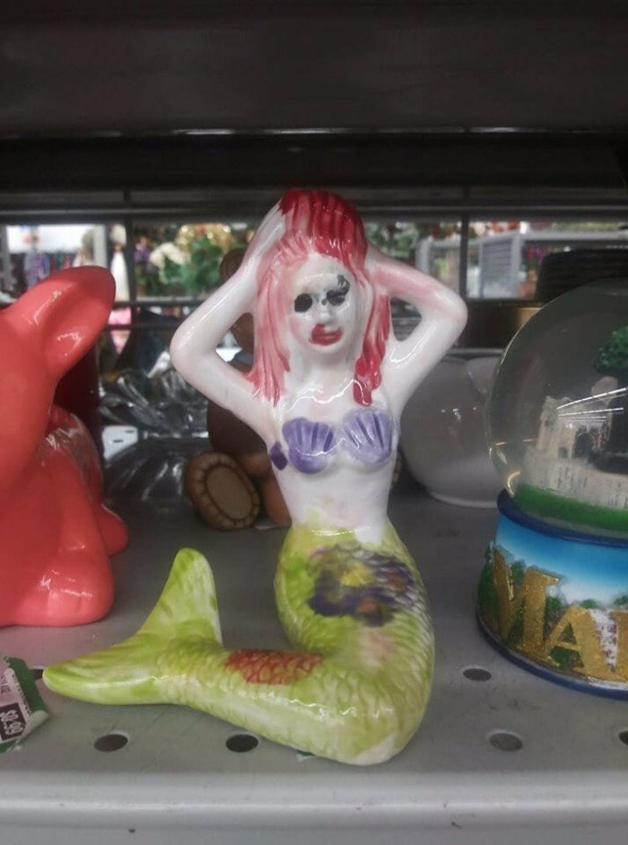 Strange Finds In Thrift Shops (19 pics)
