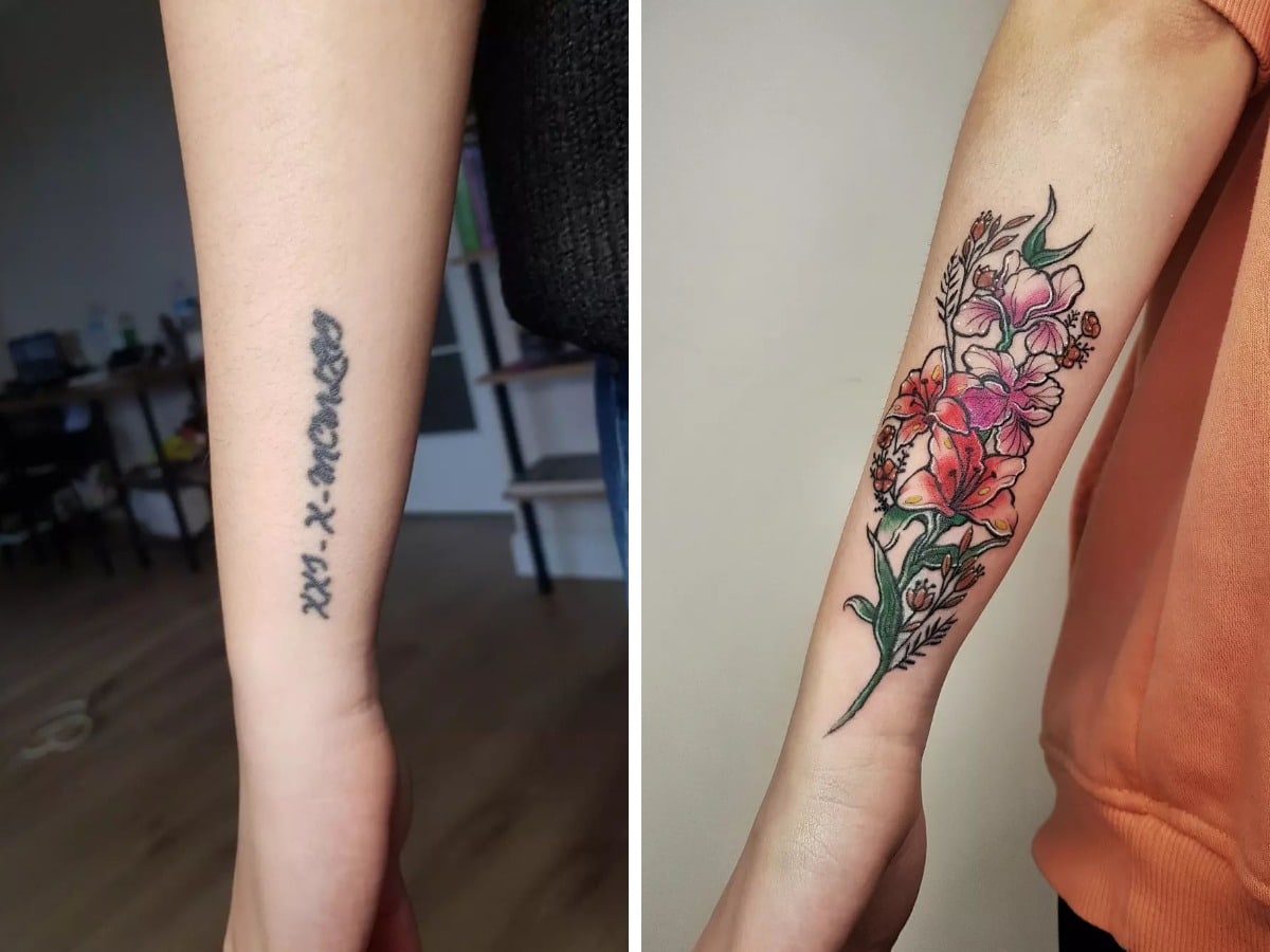 Awesome Tattoo Cover-Ups (17 pics)