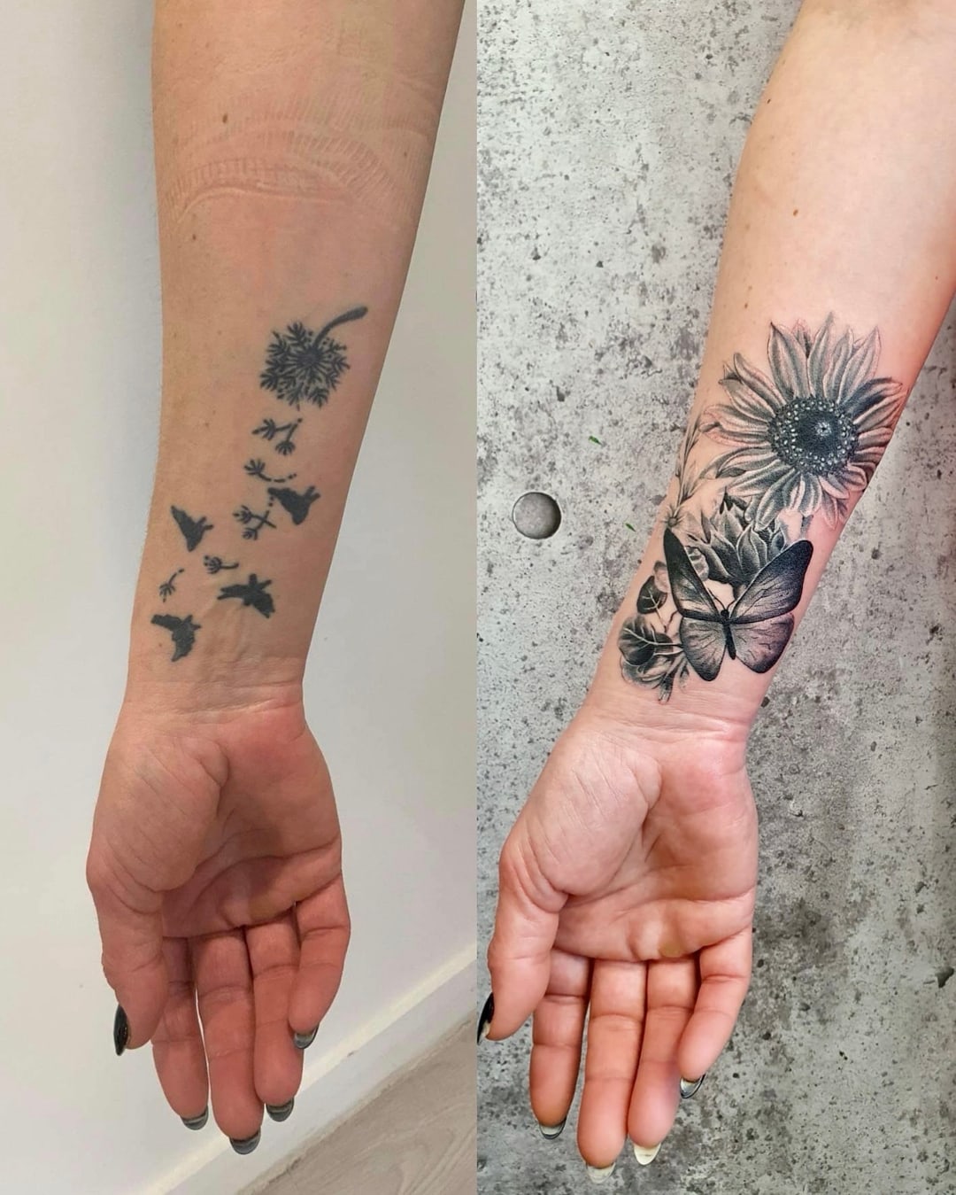 Awesome Tattoo Cover-Ups (17 pics) Awesome Tattoo Cover-Ups (17 pics)