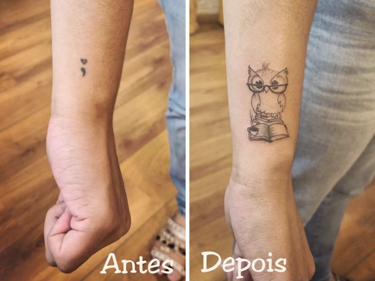 Awesome Tattoo Cover-Ups (17 pics) Awesome Tattoo Cover-Ups (17 pics)