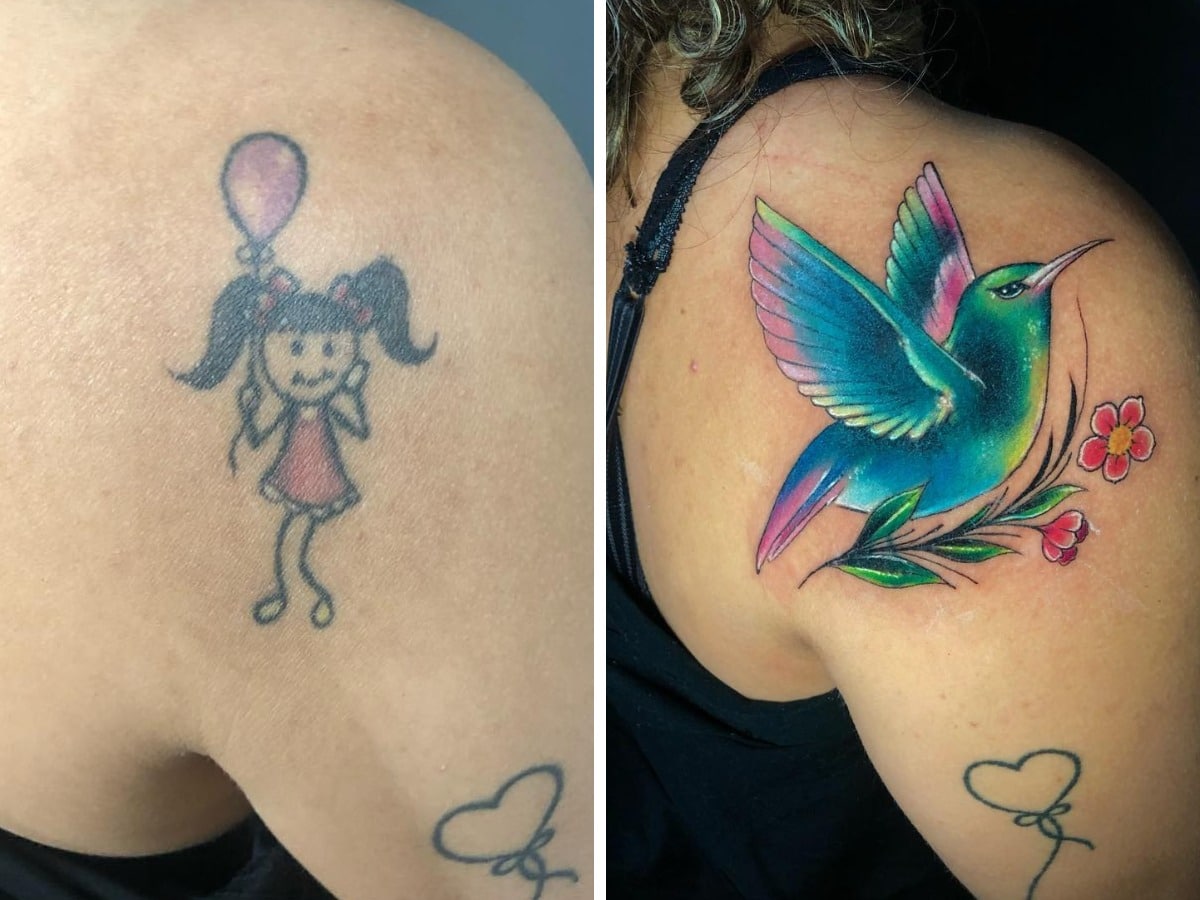 Awesome Tattoo Cover-Ups (17 pics) Awesome Tattoo Cover-Ups (17 pics)