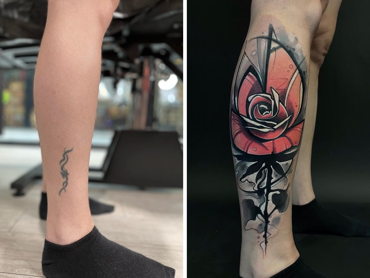 Awesome Tattoo Cover-Ups (17 pics) Awesome Tattoo Cover-Ups (17 pics)