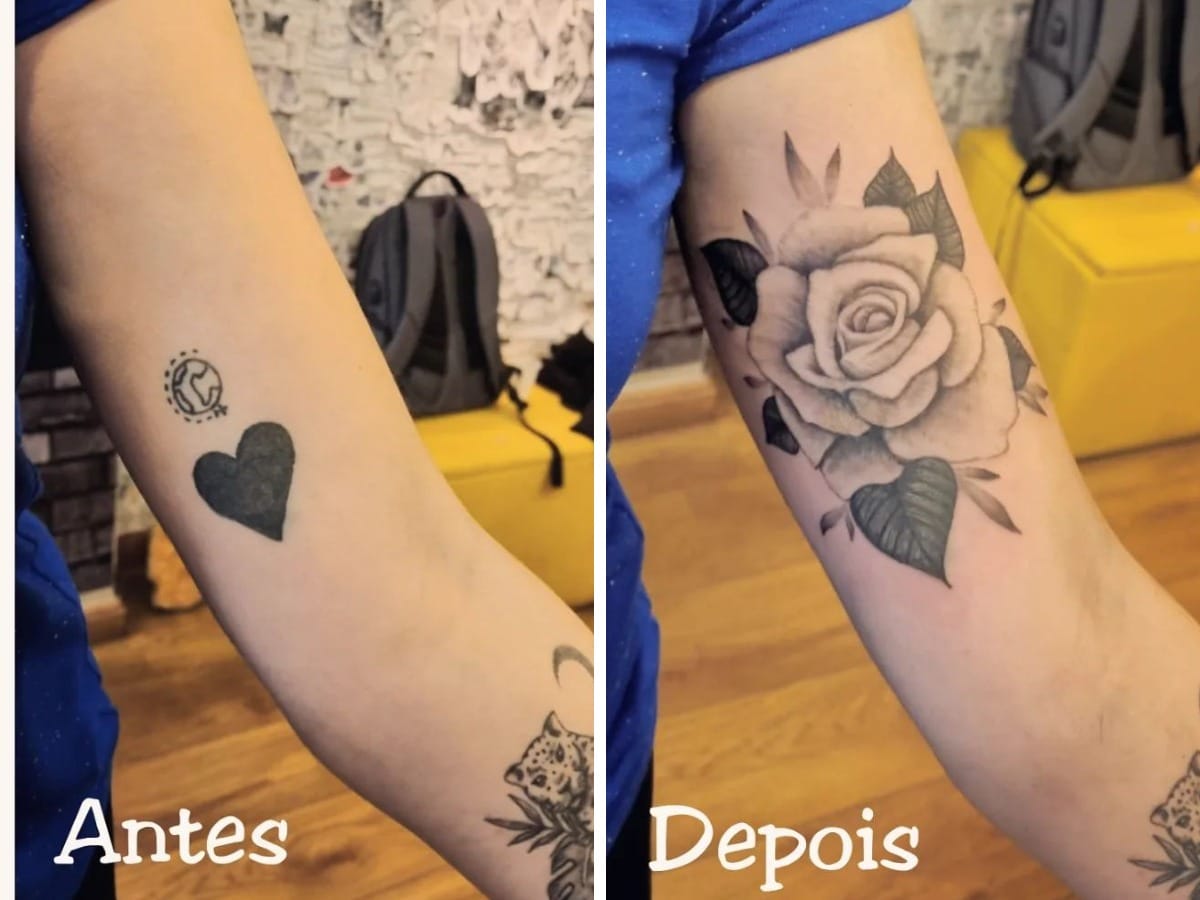 Awesome Tattoo Cover-Ups (17 pics) Awesome Tattoo Cover-Ups (17 pics)